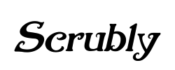 Scrubly - logo